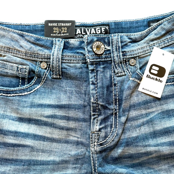 BucklešHavoc Straight Stretch Mens Jean Color-Larissa NWT by Salvage Sup⦠- Picture 5 of 12